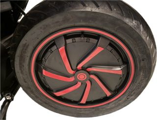 Adornos adhesivos para la rueda de atrás: Silence y Seat Mó - Imagen 6